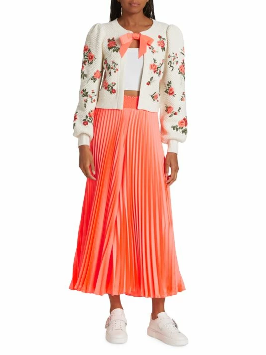 Alice + Olivia Kimbra Wide-Leg Pleated Pants 4 Alice + Olivia Kimbra Wide-Leg Pleated Pants - Image 2