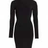 Alice + Olivia Estelle Fitted Minidress Black -Alice + Olivia Sales unnamed file 106