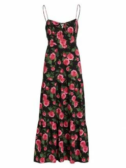 Alice + Olivia Chantay Floral Maxi Dress