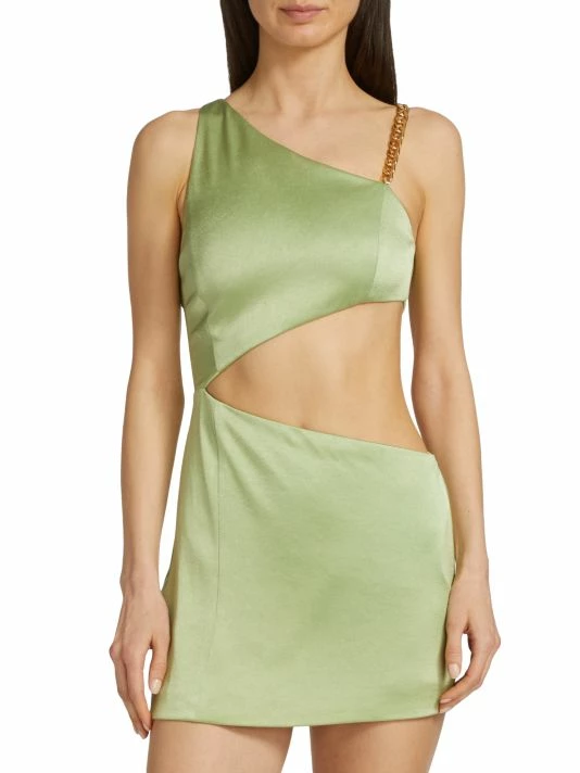 Alice + Olivia Karoline Cut-Out Minidress 5 Alice + Olivia Karoline Cut-Out Minidress - Image 3