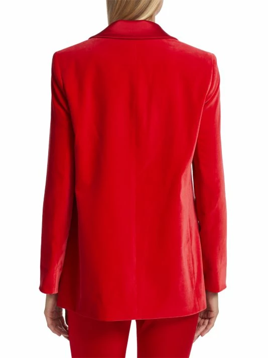 Alice + Olivia Justin Single-Breasted Combination Blazer 7 Alice + Olivia Justin Single-Breasted Combination Blazer - Image 5