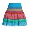 Alice + Olivia Bethie Smocked Cotton Tiered Mini Skirt -Alice + Olivia Sales unnamed file 1120
