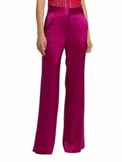 Alice + Olivia Dylan Satin Wide-Leg Pants -Alice + Olivia Sales unnamed file 1129