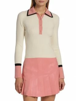 Alice + Olivia Pia Ribbed Wool Sweater 11 Alice + Olivia Pia Ribbed Wool Sweater -Alice + Olivia Sales unnamed file 1171