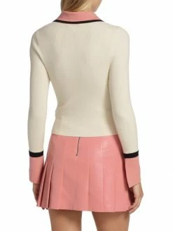 Alice + Olivia Pia Ribbed Wool Sweater 13 Alice + Olivia Pia Ribbed Wool Sweater -Alice + Olivia Sales unnamed file 1173