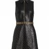 Alice + Olivia Ellis Quilted Faux Leather Dress -Alice + Olivia Sales unnamed file 1190