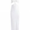 Alice + Olivia Havana Cut-Out Jersey Dress Aqua 1 Alice + Olivia Havana Cut-Out Jersey Dress Aqua -Alice + Olivia Sales unnamed file 12