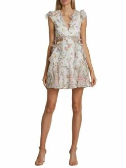 Alice + Olivia Mitzi Cutout Minidress -Alice + Olivia Sales unnamed file 1205