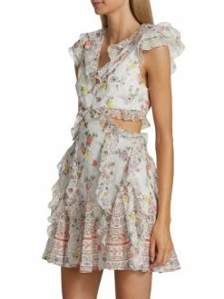 Alice + Olivia Mitzi Cutout Minidress -Alice + Olivia Sales unnamed file 1207