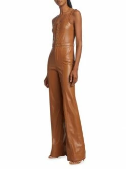 Alice + Olivia Linette Vegan Leather Jumpsuit 12 Alice + Olivia Linette Vegan Leather Jumpsuit -Alice + Olivia Sales unnamed file 1248