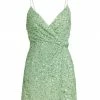 Alice + Olivia Celestine Embellished Wrap Minidress 1 Alice + Olivia Celestine Embellished Wrap Minidress -Alice + Olivia Sales unnamed file 1252