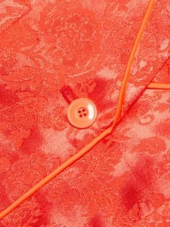 Alice + Olivia Shanda Jacquard Satin Pajama Blazer -Alice + Olivia Sales unnamed file 1276