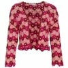 Alice + Olivia Anderson Crochet Crop Cardigan -Alice + Olivia Sales unnamed file 1277
