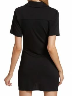 Alice + Olivia Marsha Ruched Polo T-Shirt Dress 13 Alice + Olivia Marsha Ruched Polo T-Shirt Dress -Alice + Olivia Sales unnamed file 138