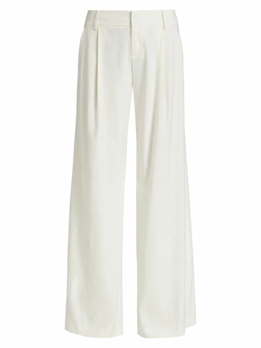 Alice + Olivia Eric Low-Rise Wide-Leg Pants 3 Alice + Olivia Eric Low-Rise Wide-Leg Pants