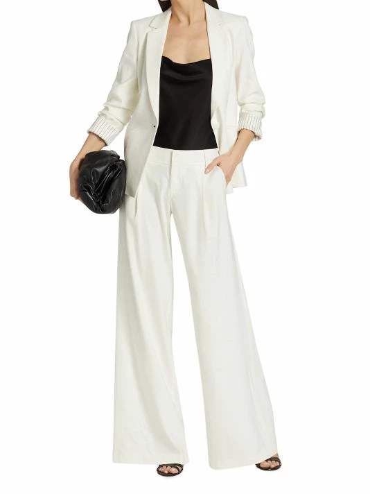 Alice + Olivia Eric Low-Rise Wide-Leg Pants 4 Alice + Olivia Eric Low-Rise Wide-Leg Pants - Image 2