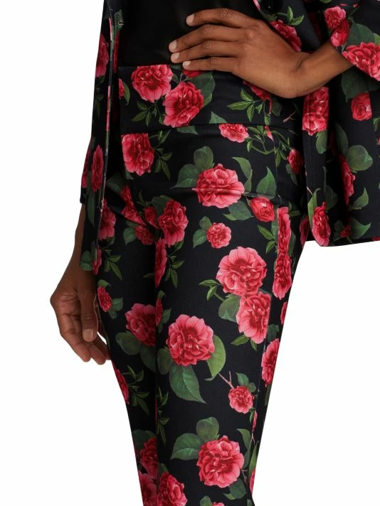 Alice + Olivia Olivia Pritned Fit & Flare Trousers 8 Alice + Olivia Olivia Pritned Fit & Flare Trousers - Image 6