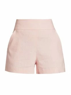 Alice + Olivia Donald High-Rise Shorts
