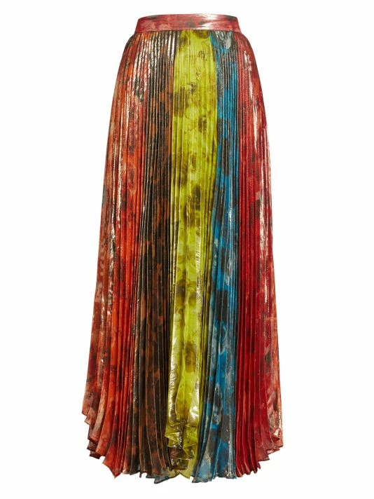 Alice + Olivia Katz Pleated Maxi Skirt 3 Alice + Olivia Katz Pleated Maxi Skirt
