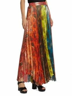 Alice + Olivia Katz Pleated Maxi Skirt 12 Alice + Olivia Katz Pleated Maxi Skirt -Alice + Olivia Sales unnamed file 1434