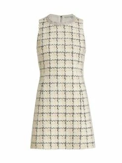 Alice + Olivia Clyde Embellished Shift Dress