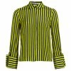 Alice + Olivia Willa Striped Silk Blouse -Alice + Olivia Sales unnamed file 1509