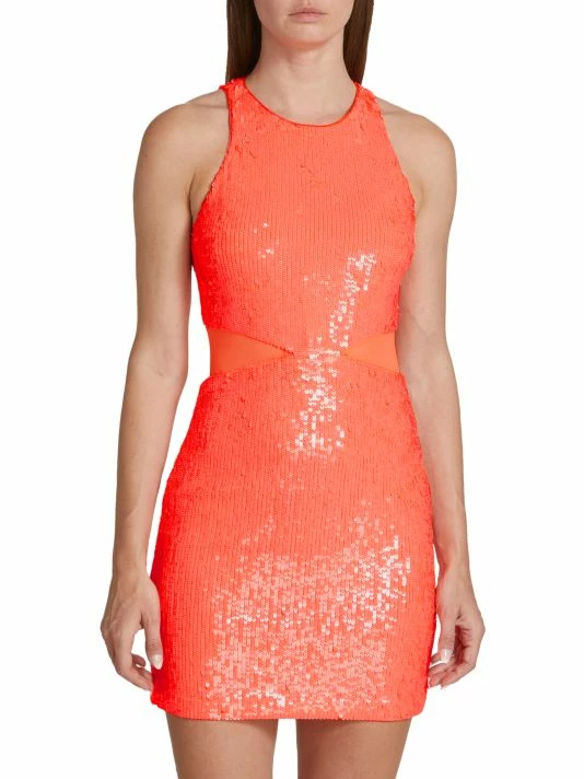 Alice + Olivia Cara Sleeveless Sequin Minidress 5 Alice + Olivia Cara Sleeveless Sequin Minidress - Image 3