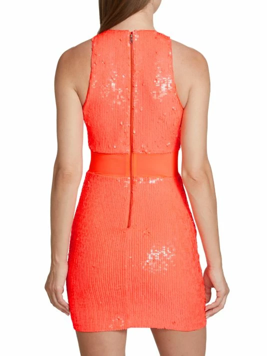 Alice + Olivia Cara Sleeveless Sequin Minidress 7 Alice + Olivia Cara Sleeveless Sequin Minidress - Image 5
