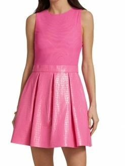 Alice + Olivia Chara Croc-Embossed Party Dress 11 Alice + Olivia Chara Croc-Embossed Party Dress -Alice + Olivia Sales unnamed file 1551