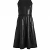 Alice + Olivia Leandra Vegan Leather Midi-Dress -Alice + Olivia Sales unnamed file 1563