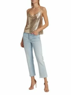 Alice + Olivia Harmon Chainmail Cami Top -Alice + Olivia Sales unnamed file 1577