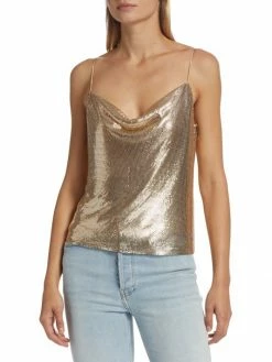 Alice + Olivia Harmon Chainmail Cami Top -Alice + Olivia Sales unnamed file 1578
