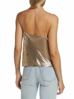 Alice + Olivia Harmon Chainmail Cami Top -Alice + Olivia Sales unnamed file 1580