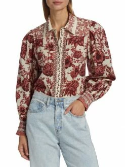Alice + Olivia Tiffie Floral Blouse -Alice + Olivia Sales unnamed file 1585