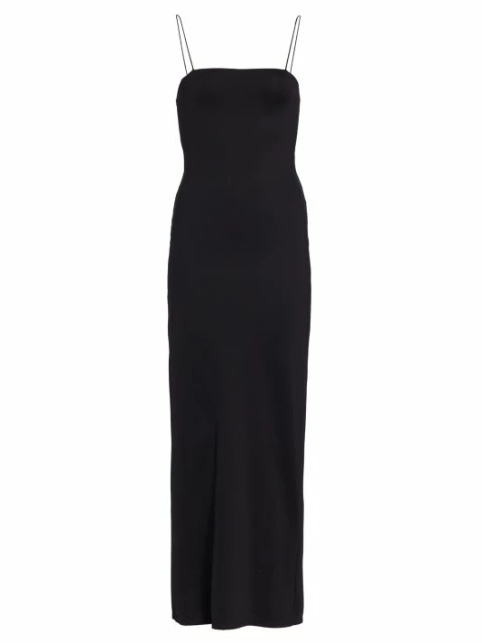 Alice + Olivia Nelle Back Cut-Out Maxi Dress Ocean Blue 6 Alice + Olivia Nelle Back Cut-Out Maxi Dress Ocean Blue - Image 4