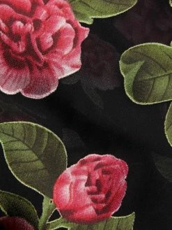 Alice + Olivia Eloise Silk-Blend Floral Blouse -Alice + Olivia Sales unnamed file 1613