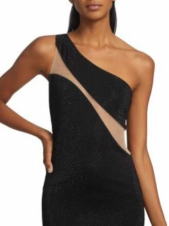 Alice + Olivia Mercedes One-Shoulder Dress -Alice + Olivia Sales unnamed file 1640
