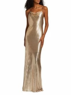 Alice + Olivia Harmony Chainmail Maxi Dress -Alice + Olivia Sales unnamed file 1651