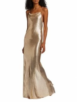 Alice + Olivia Harmony Chainmail Maxi Dress -Alice + Olivia Sales unnamed file 1652