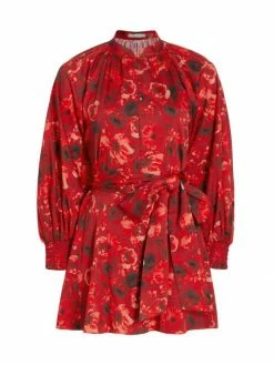 Alice + Olivia Janis Printed Minidress