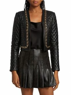 Alice + Olivia Zeta Vegan Leather Jacket -Alice + Olivia Sales unnamed file 1704