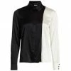 Alice + Olivia Willa Combo Silk Shirt -Alice + Olivia Sales unnamed file 1755
