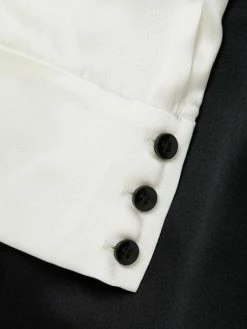 Alice + Olivia Willa Combo Silk Shirt -Alice + Olivia Sales unnamed file 1761