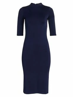 Alice + Olivia Delora Knit Bodycon Dress Black -Alice + Olivia Sales unnamed file 1786