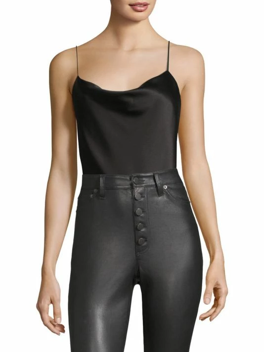 Alice + Olivia Harmon Bodysuit Off White 5 Alice + Olivia Harmon Bodysuit Off White - Image 3