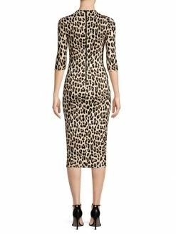 Alice + Olivia Delora Leopard Bodycon Dress -Alice + Olivia Sales unnamed file 1864
