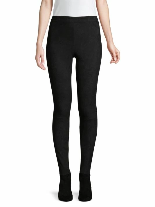 Alice + Olivia Maddox Leather Leggings 5 Alice + Olivia Maddox Leather Leggings - Image 3