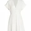 Alice + Olivia Keela Smocked Waist Minidress -Alice + Olivia Sales unnamed file 1927