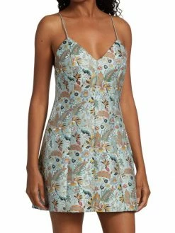 Alice + Olivia Tayla Structured Lantern Minidress -Alice + Olivia Sales unnamed file 1936