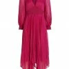 Alice + Olivia Sion Pleated & Smocked Midi-Dress 1 Alice + Olivia Sion Pleated & Smocked Midi-Dress -Alice + Olivia Sales unnamed file 195